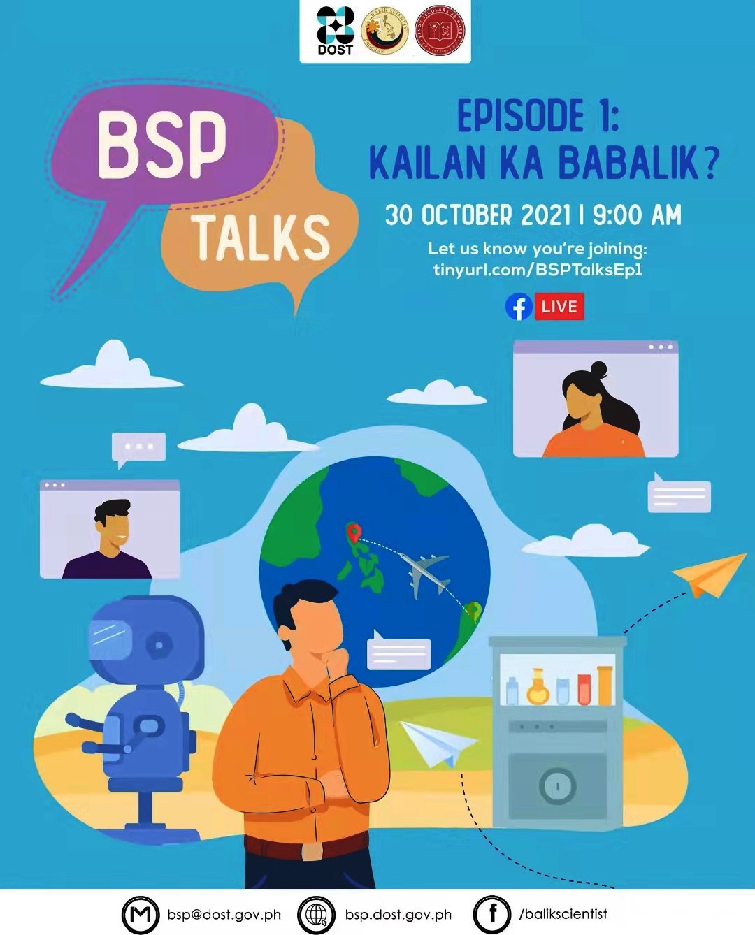 Balik Scientist Program Poster